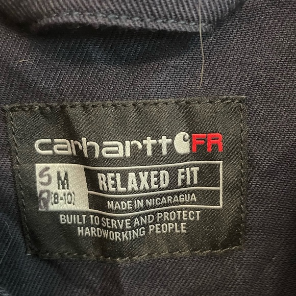 CARHARTT-Women's Flame Resistant Relaxed Fit Rugged Flex Twill Shirt - Picture 7 of 7